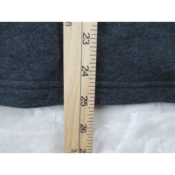 Under Armour Sweater Womens Medium Gray Logo Full Zip Loose Cold Gear Ladies - Picture 7 of 8